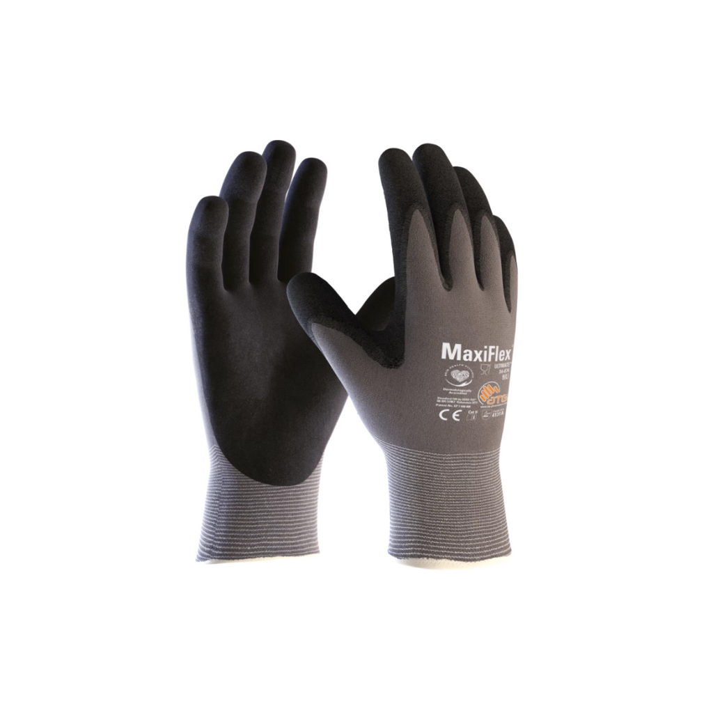 ATG MaxiFlex Ultimate 42874 Palm Coated Handling Gloves 12 pk