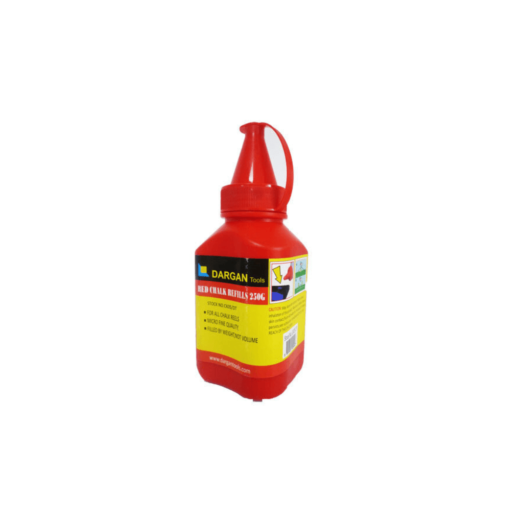 Dargan Chalk Refill (Red) 250g (CK05/DT) - Tool Source - Buy Tools and Hardware Online