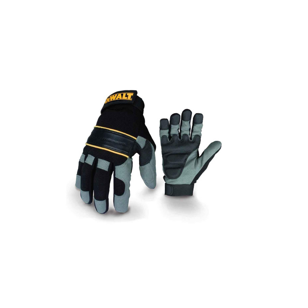 DeWalt DPG33L EU Powertool Gel Gloves BlackGrey - Tool Source - Buy Tools and Hardware Online