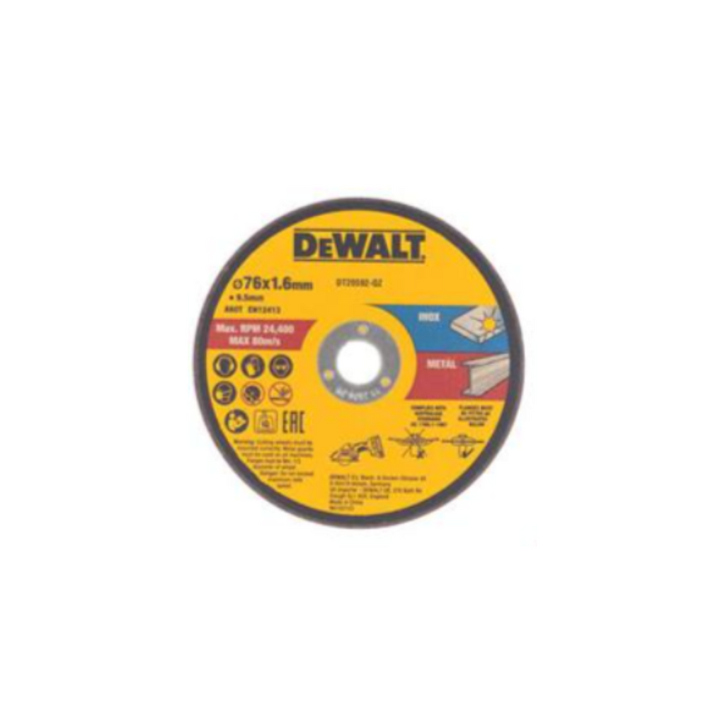 Dewalt DT20592-QZ 75mm Bonded Abrasive Cutting Wheelsx3