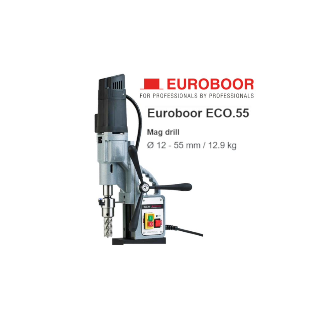 Euroboor ECO.55 Magnetic drill Ø 12 – 55 mm (110V)