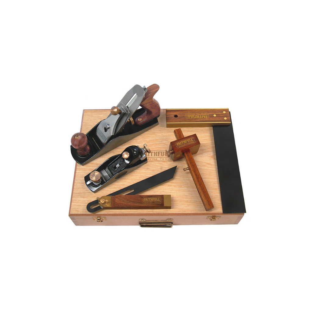 Faithfull 5 Piece Carpenters Tool Set FAICARPSET