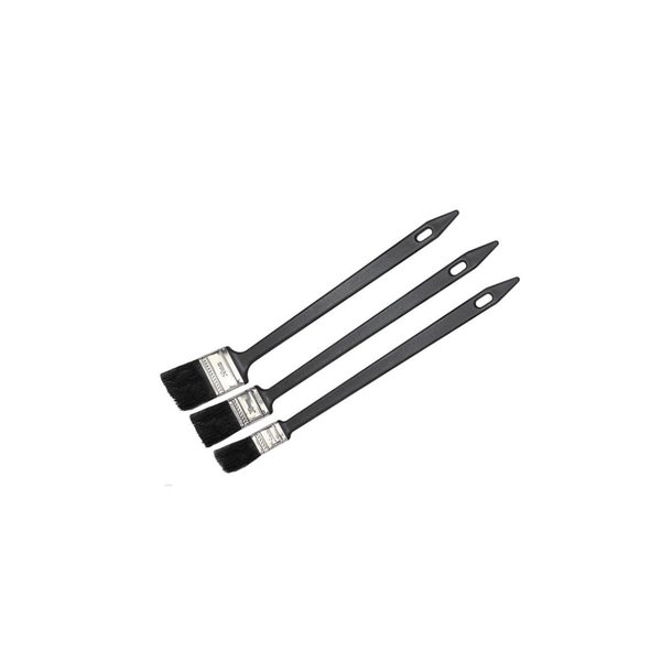 Faithfull Radiator Paintbrush Set - 3 Piece (25, 38, 50mm) - Tool Source - Buy Tools and Hardware Online