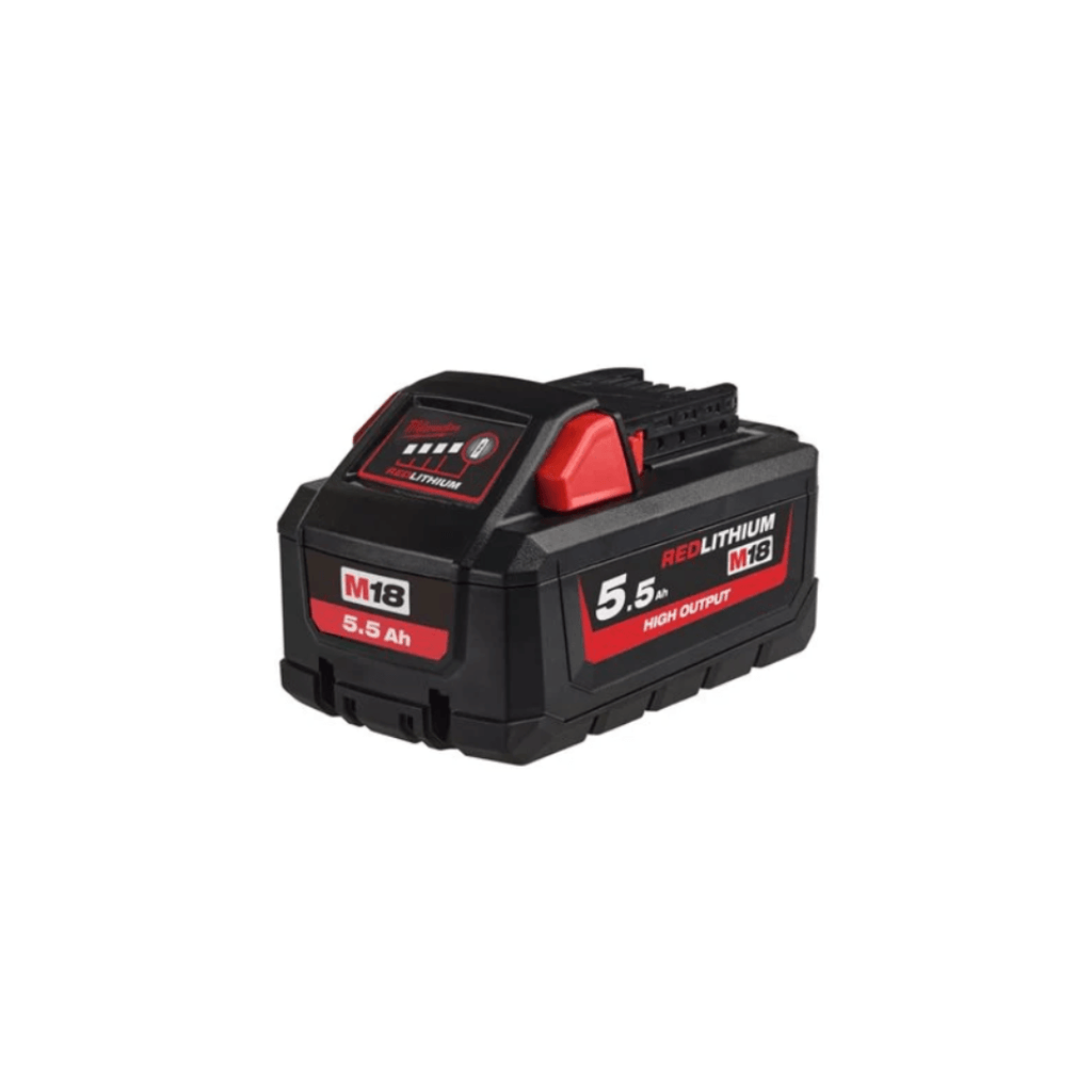 Milwaukee 18V M18HB5.5 High Output Battery - Tool Source - Buy Tools and Hardware Online
