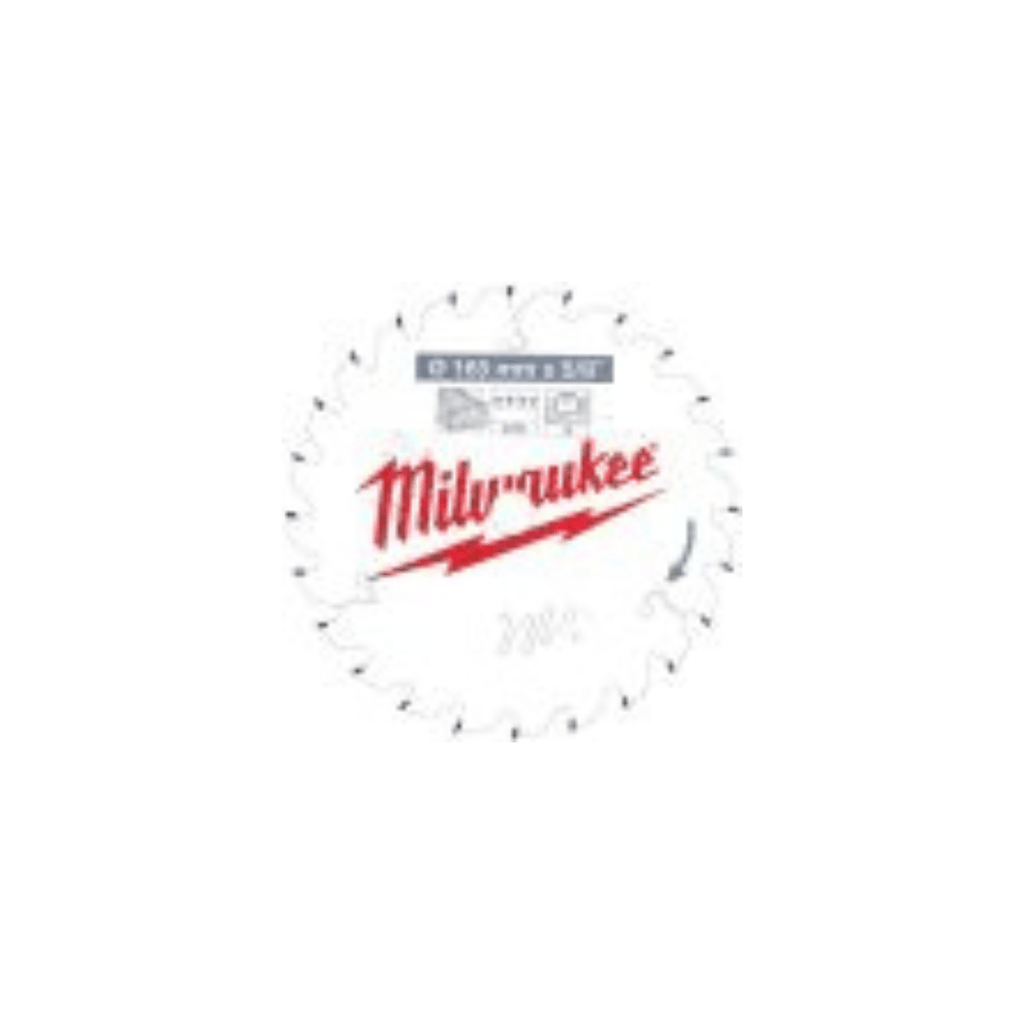 MILWAUKEE 165MM X 15.87MM X 24T CIRCULAR SAW BLADE (4932471311) - Tool Source - Buy Tools and Hardware Online