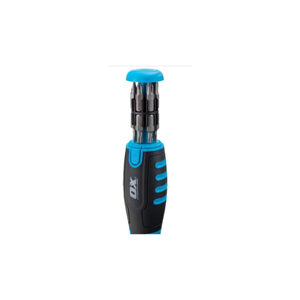 Ox Pro Heavy Duty Multibit Ratchet Screwdriver