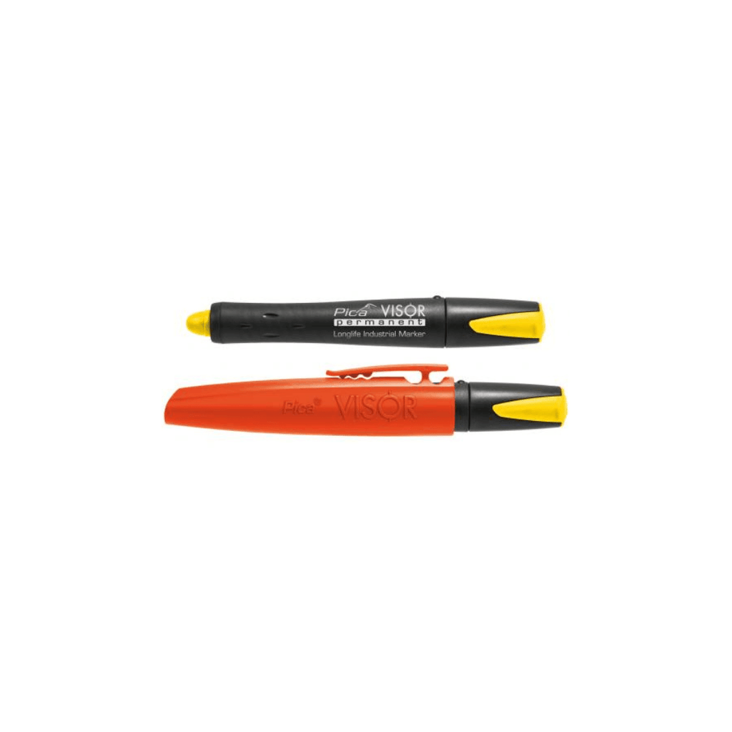 PICA VISOR YELLOW PERMANENT MARKER (990/44/SB) - Tool Source - Buy Tools and Hardware Online