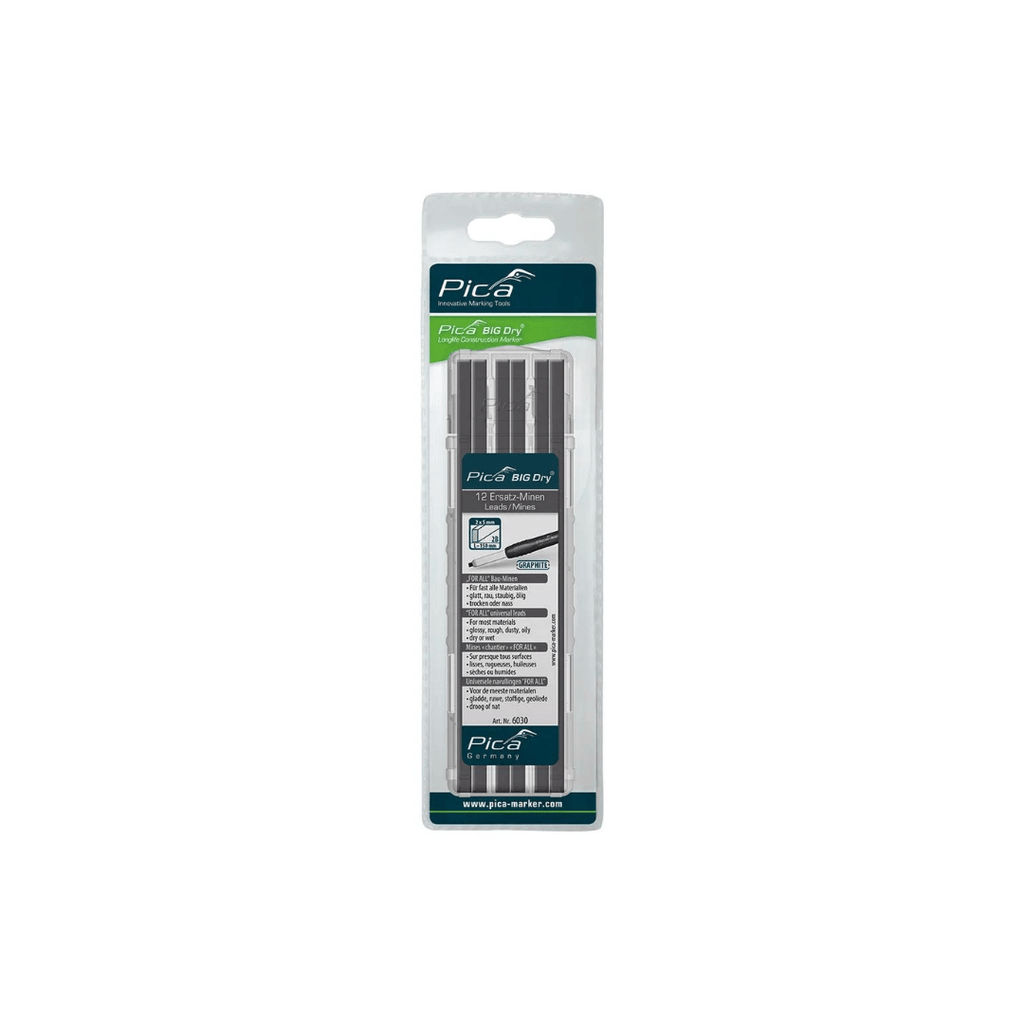 Pica 6030/SB Dry Graphite Lead Refills 12/pk - Tool Source - Buy Tools and Hardware Online