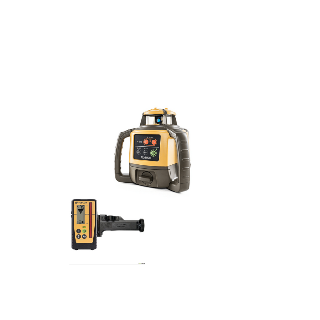 Topcon Laser Level RL-H5A with LS100-D Digital mm Receiver