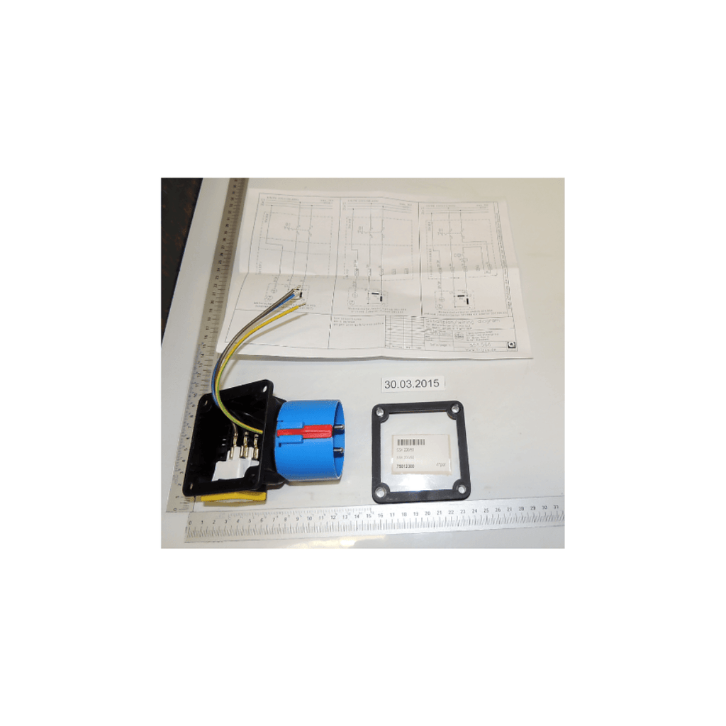 Scheppach Switch-plug combin ation 220/50Article number: 75012300 - Tool Source - Buy Tools and Hardware Online