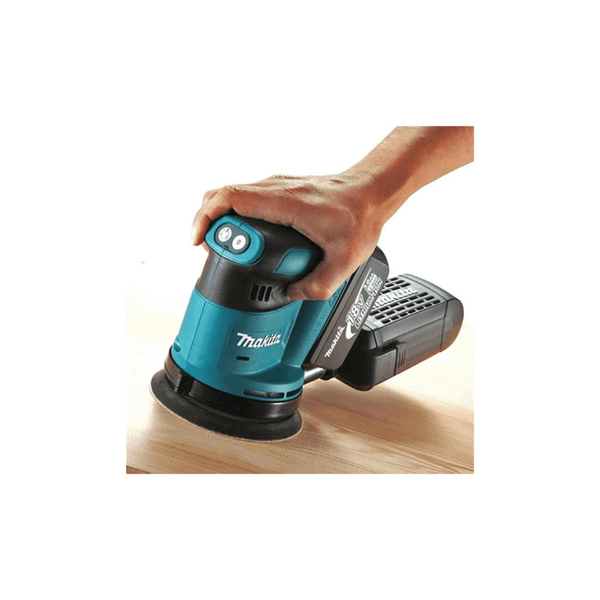 Makita DBO180Z 18V 125mm Random Orbit Sander (Bare Unit) - Tool Source - Buy Tools and Hardware Online