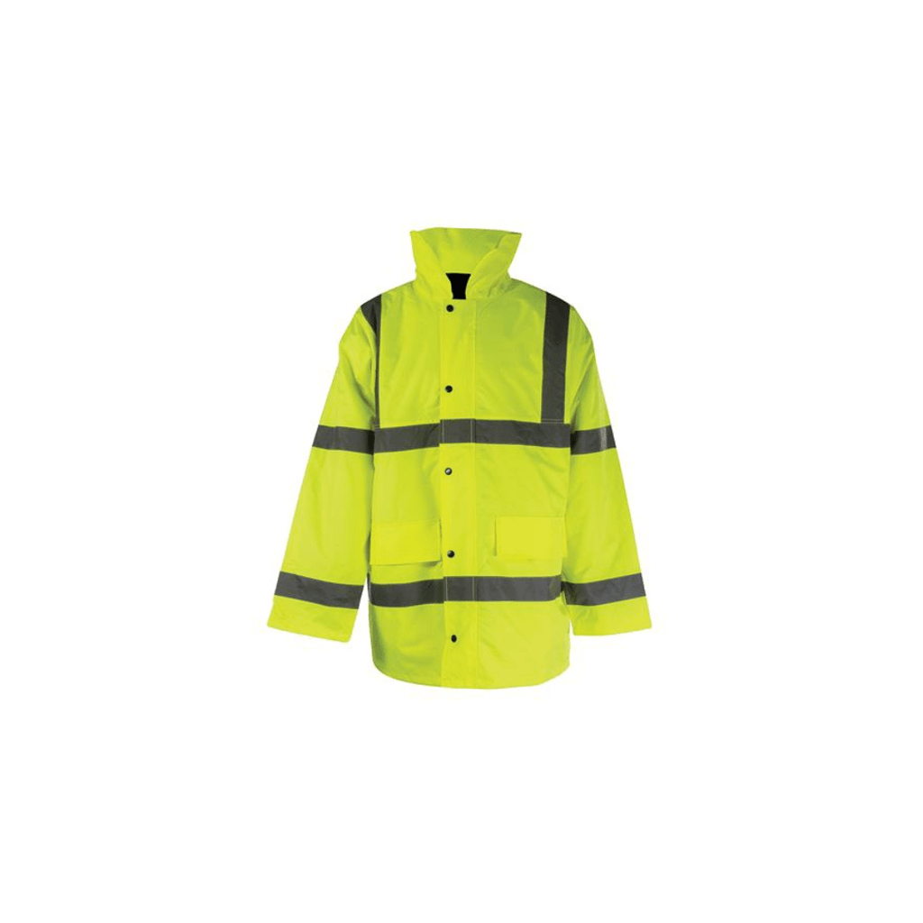 Silverline Hi-Vis Jacket Class 3 (XL) - Tool Source - Buy Tools and Hardware Online