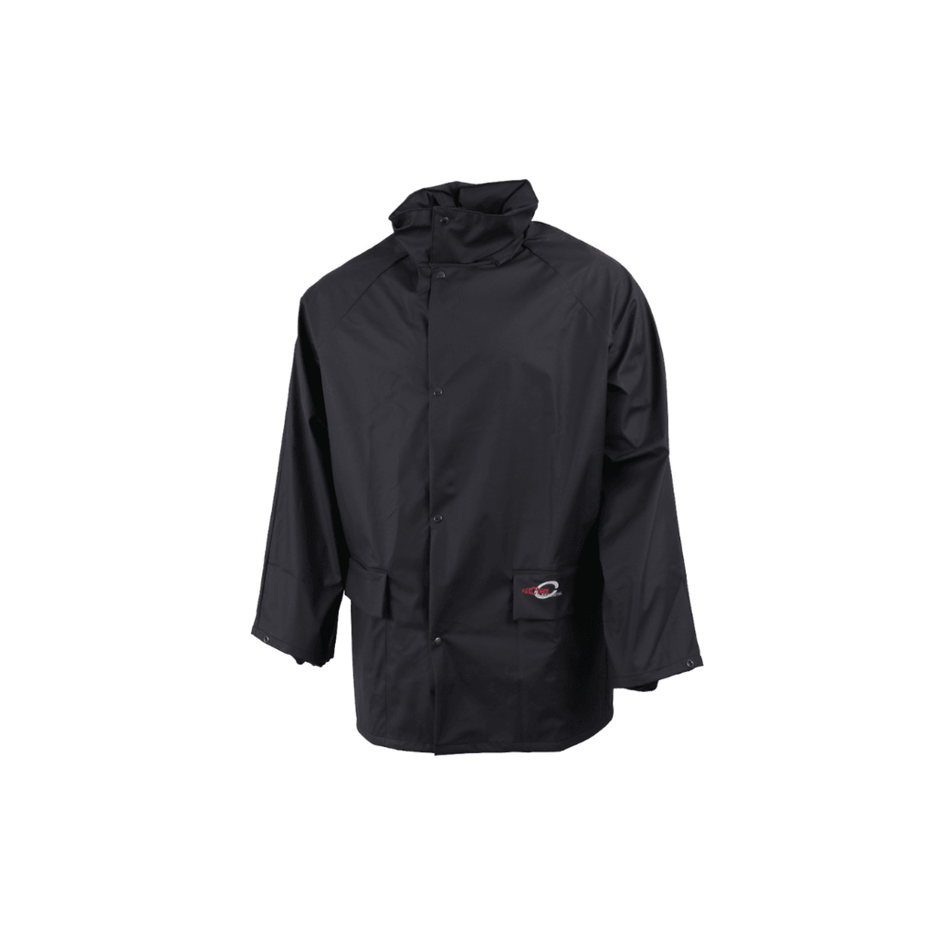 Sioen Essential Rain Jacket Navy (M) - Tool Source - Buy Tools and Hardware Online