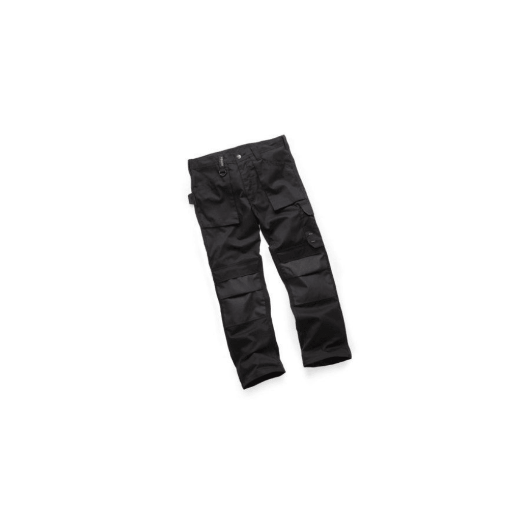 SCRUFFS T54825 WORKER TROUSERS BLACK 40R - Tool Source - Buy Tools and Hardware Online