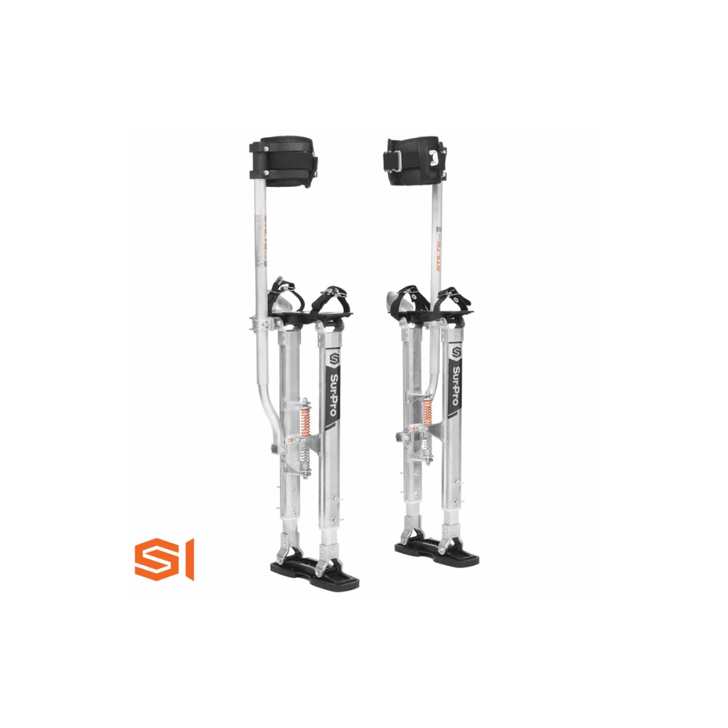 SurPro S1 Single Sided Aluminium Stilts 20"-30" - Tool Source - Buy Tools and Hardware Online