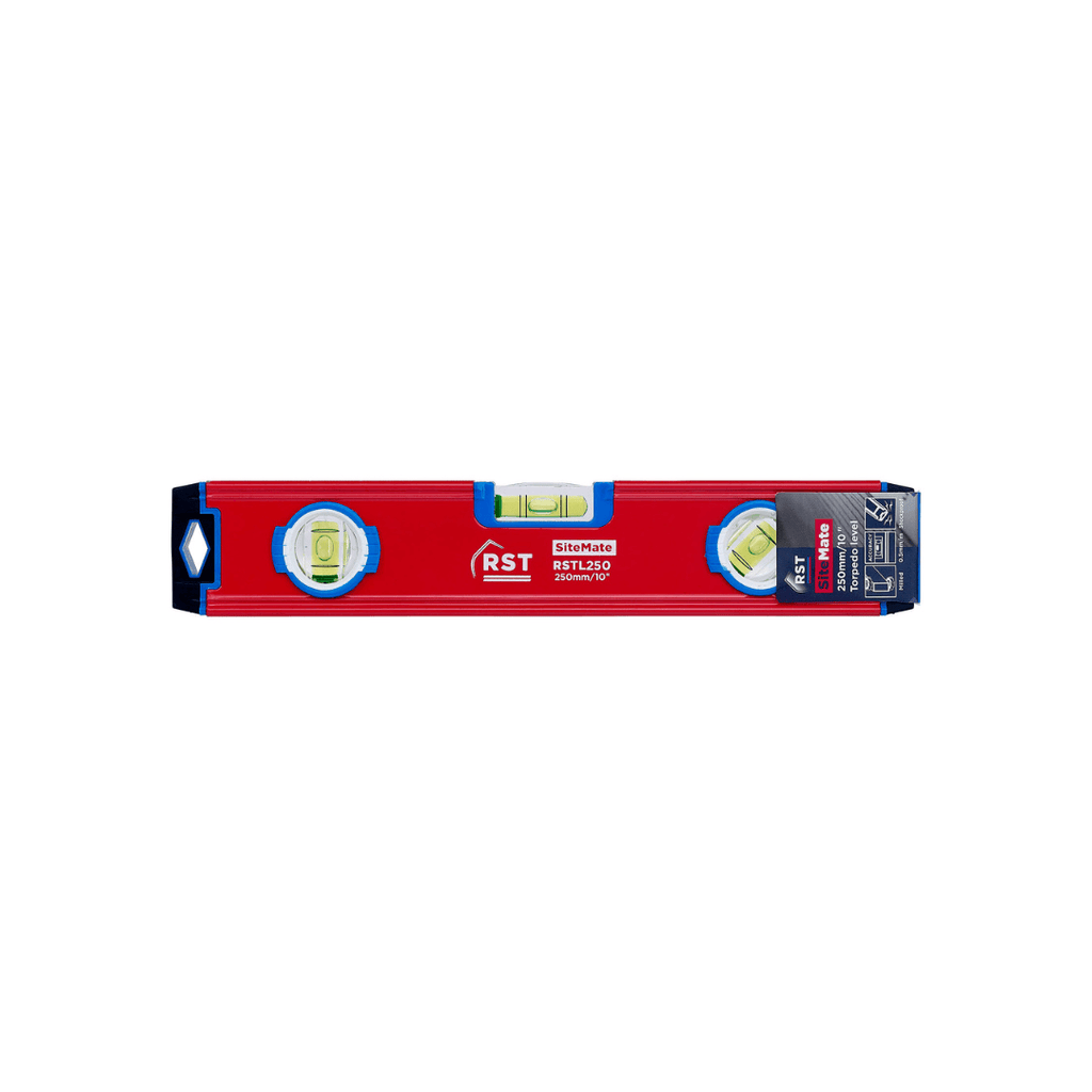 RST 250mm / 10" SiteMate Torpedo Level 3 Vials (RSTL-250) - Tool Source - Buy Tools and Hardware Online