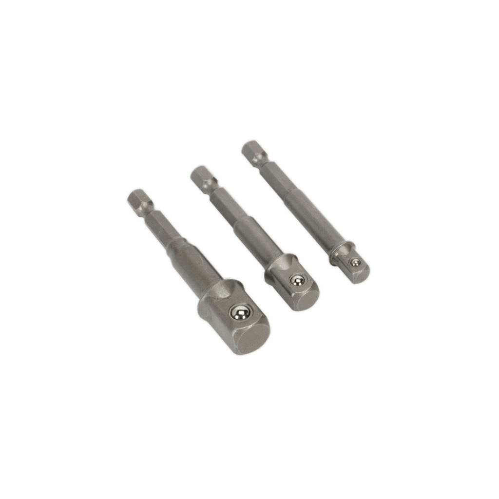 Sealey 3pc Power Tool Socket Adaptor Set AK4929 - Tool Source - Buy Tools and Hardware Online