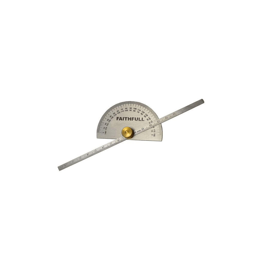 Faithfull Depth Gauge with Protractor - Tool Source - Buy Tools and Hardware Online