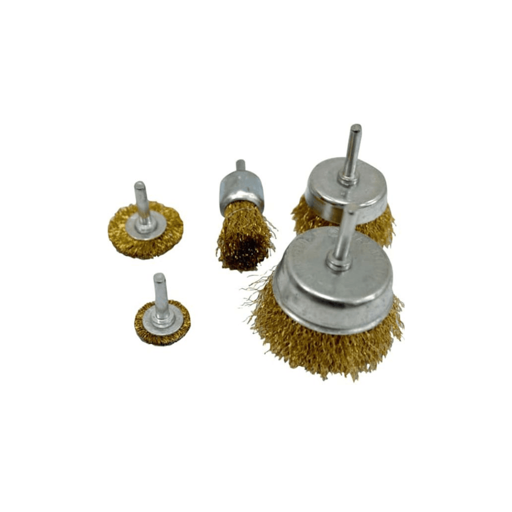 Tala 5Pcs Wire Brushes Set - Tool Source - Buy Tools and Hardware Online