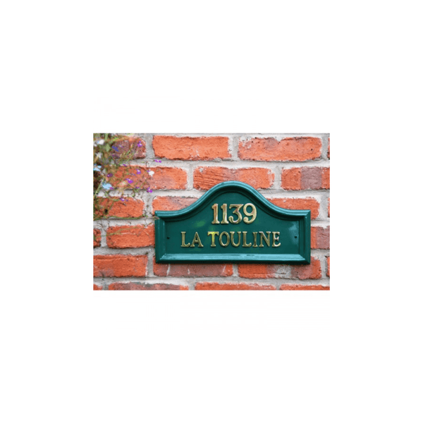 Country Plaques Green Traditional House Name Signs (Blank) - Tool Source - Buy Tools and Hardware Online