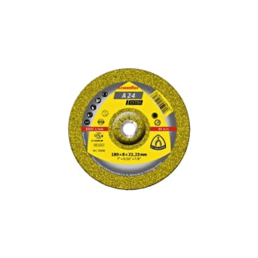 Kronenflex A24 Extra 125mm x 6mm x 22.23mm Grinding Disc - Tool Source - Buy Tools and Hardware Online
