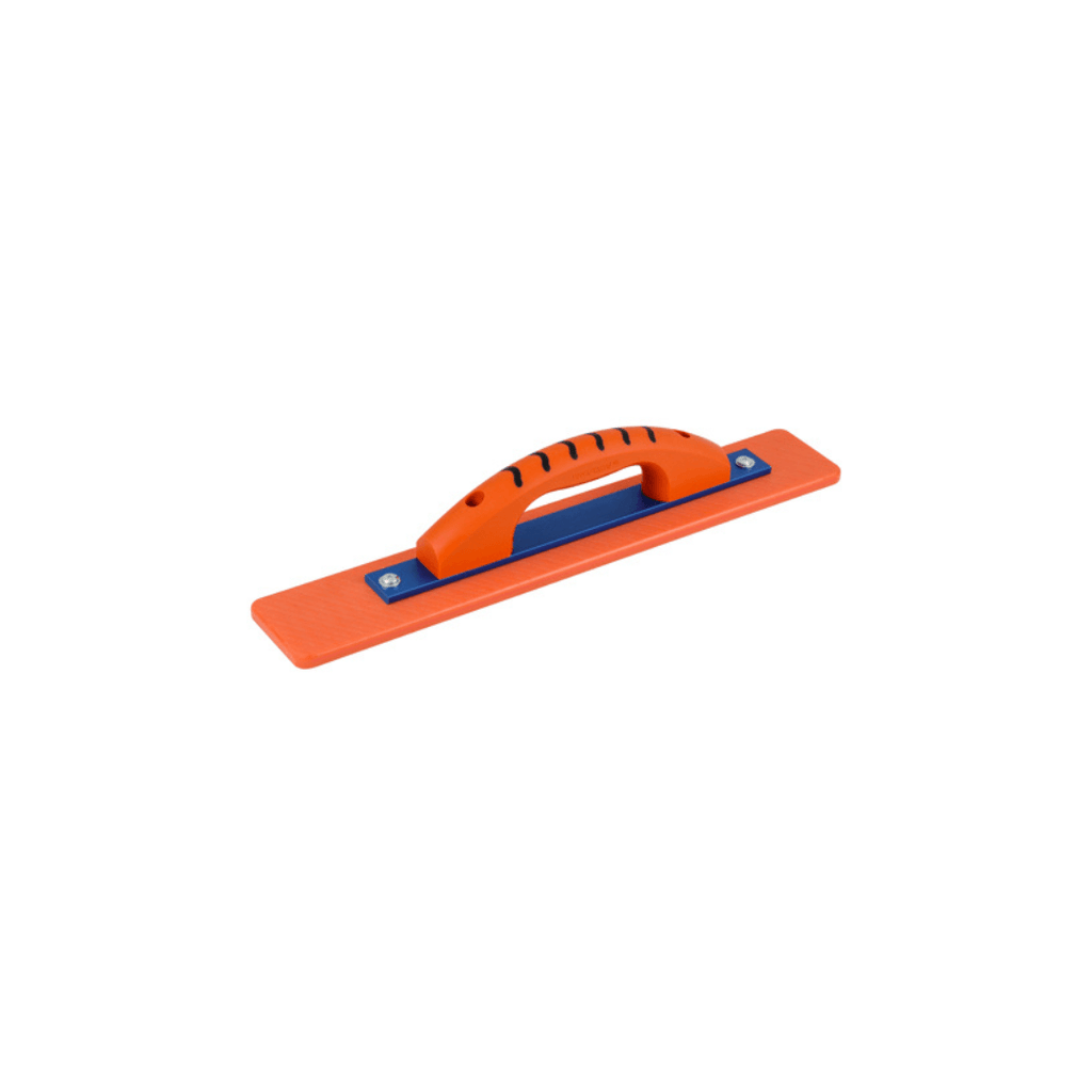 Kraft 18" x 3" Orange Thunder Hand Float with ProForm® Handle - Tool Source - Buy Tools and Hardware Online