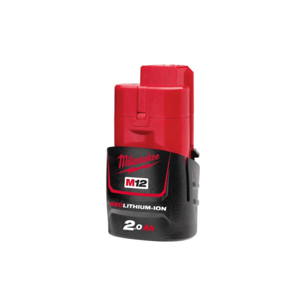 MILWAUKEE M12™ 2.0 AH BATTERY - Tool Source - Buy Tools and Hardware Online