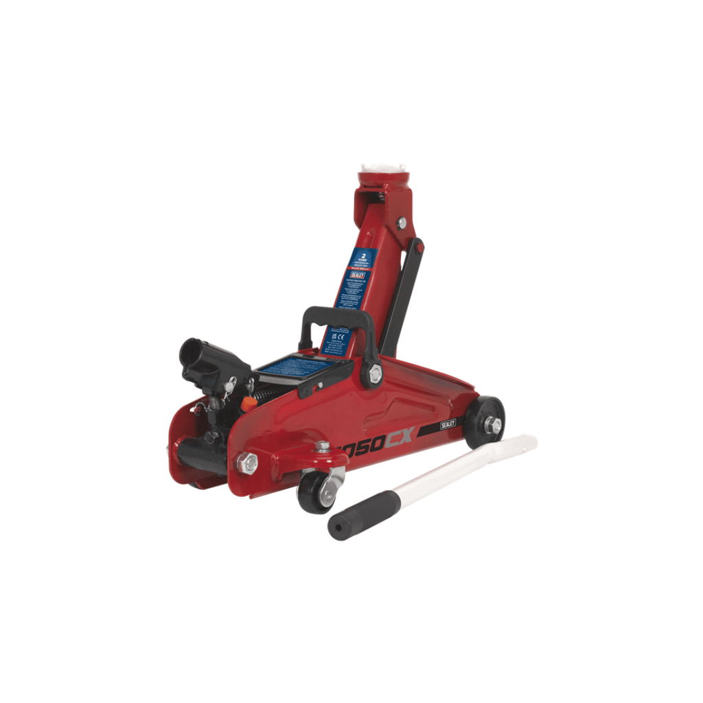 Sealey 2 Tonne Short Chassis Trolley Jack - Tool Source - Buy Tools and Hardware Online