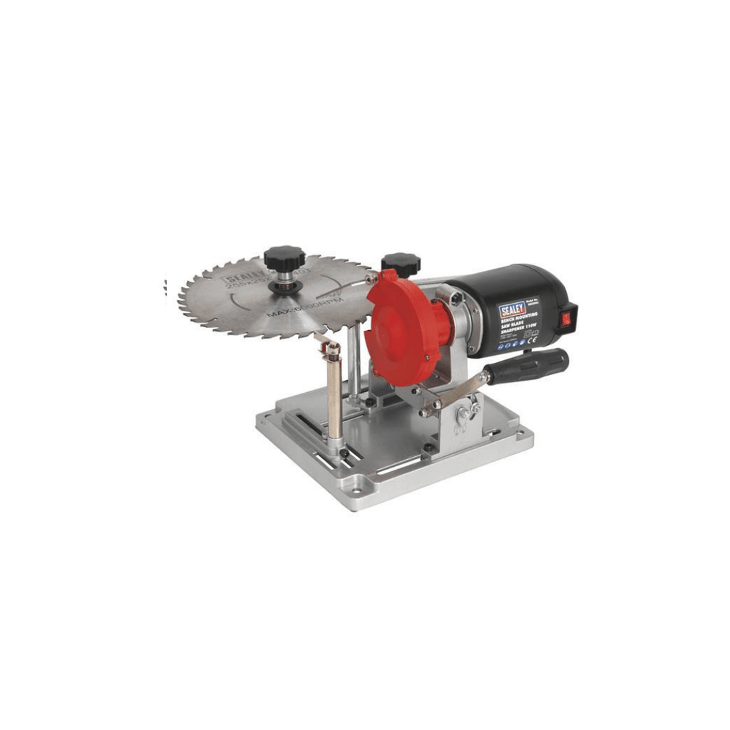 Sealey SMS2003 240 Volt Bench Mounting Saw Blade Sharpener - Tool Source - Buy Tools and Hardware Online