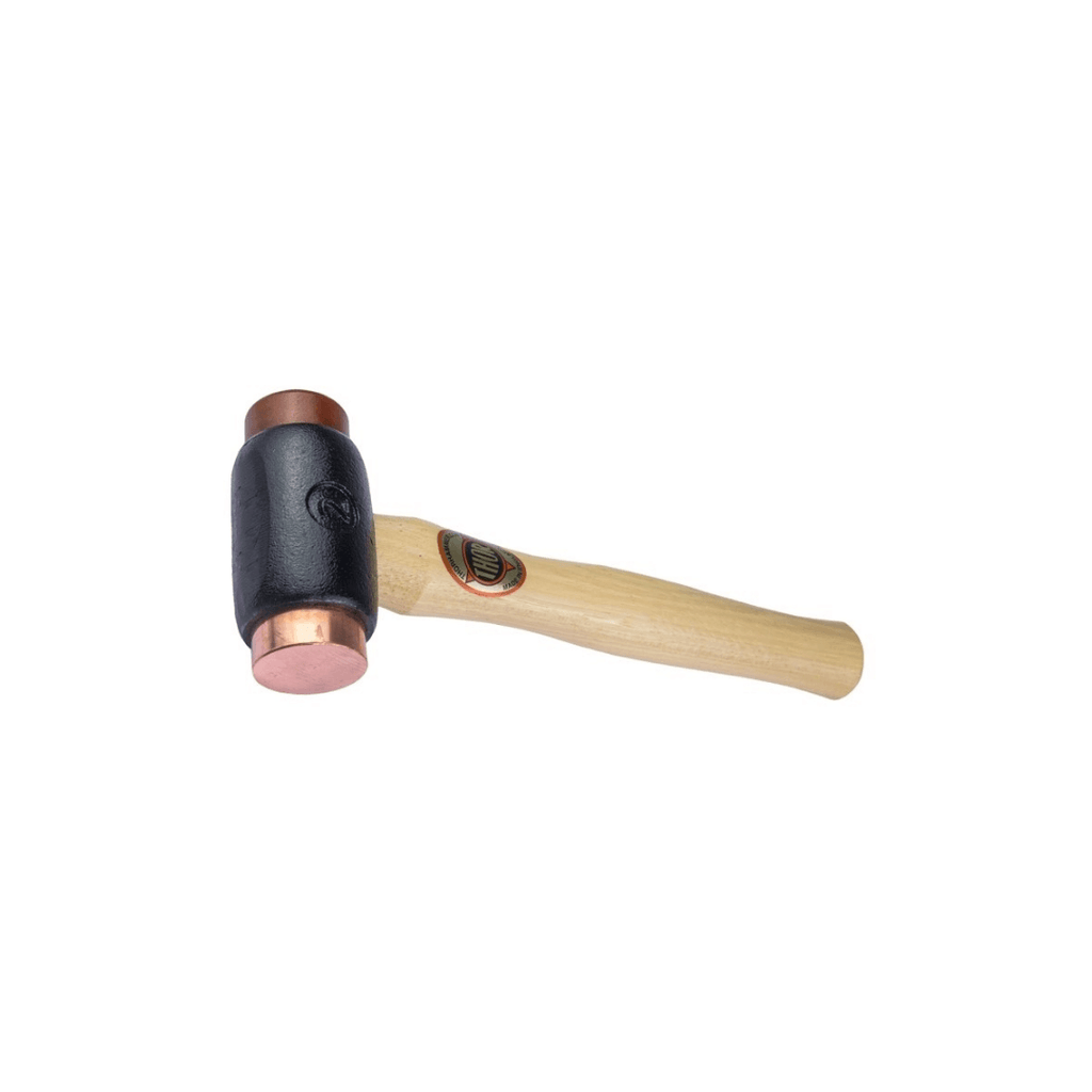 THOR 03-216 SIZE 4 COPPER/HIDE HAMMER - Tool Source - Buy Tools and Hardware Online