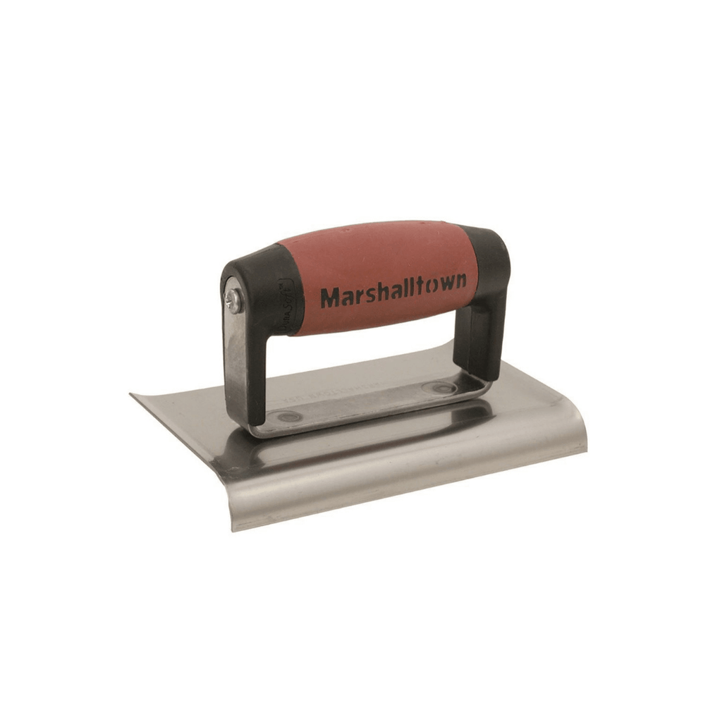 Marshalltown Edger - Curved Ends 6”x3” -3/8R - Tool Source - Buy Tools and Hardware Online