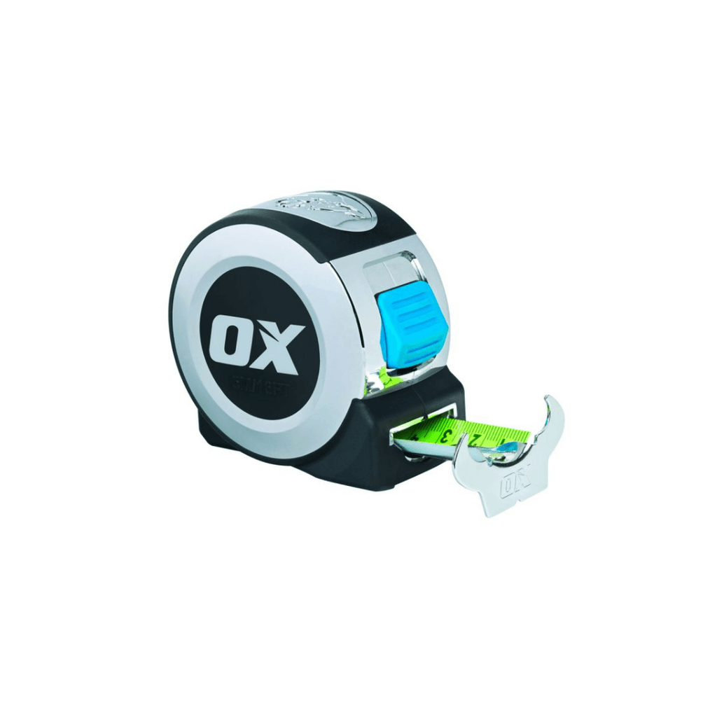 Ox Pro Metric/Imperial 8m Tape Measure - Tool Source - Buy Tools and Hardware Online