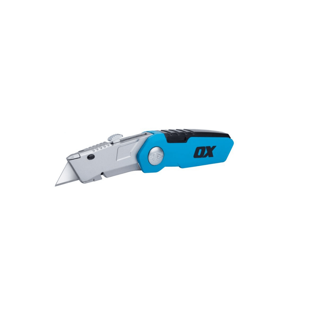 OX PRO RETRACTABLE FOLDING KNIFE - Tool Source - Buy Tools and Hardware Online