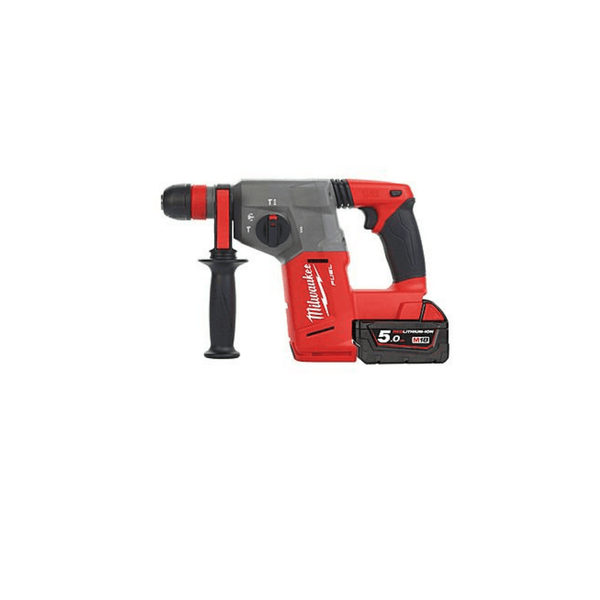 Milwaukee M18 CHX-502C 18v SDS+ Rotary Hammer Drill 2 x 5.0Ah Batteries - Tool Source - Buy Tools and Hardware Online