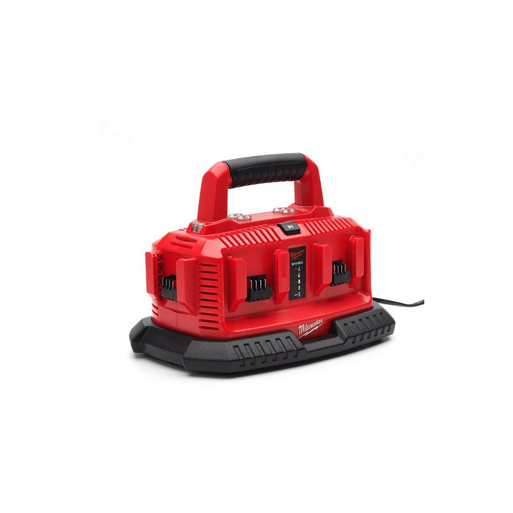 Milwaukee M1418C6 18V Multibay Charger 110V - Tool Source - Buy Tools and Hardware Online