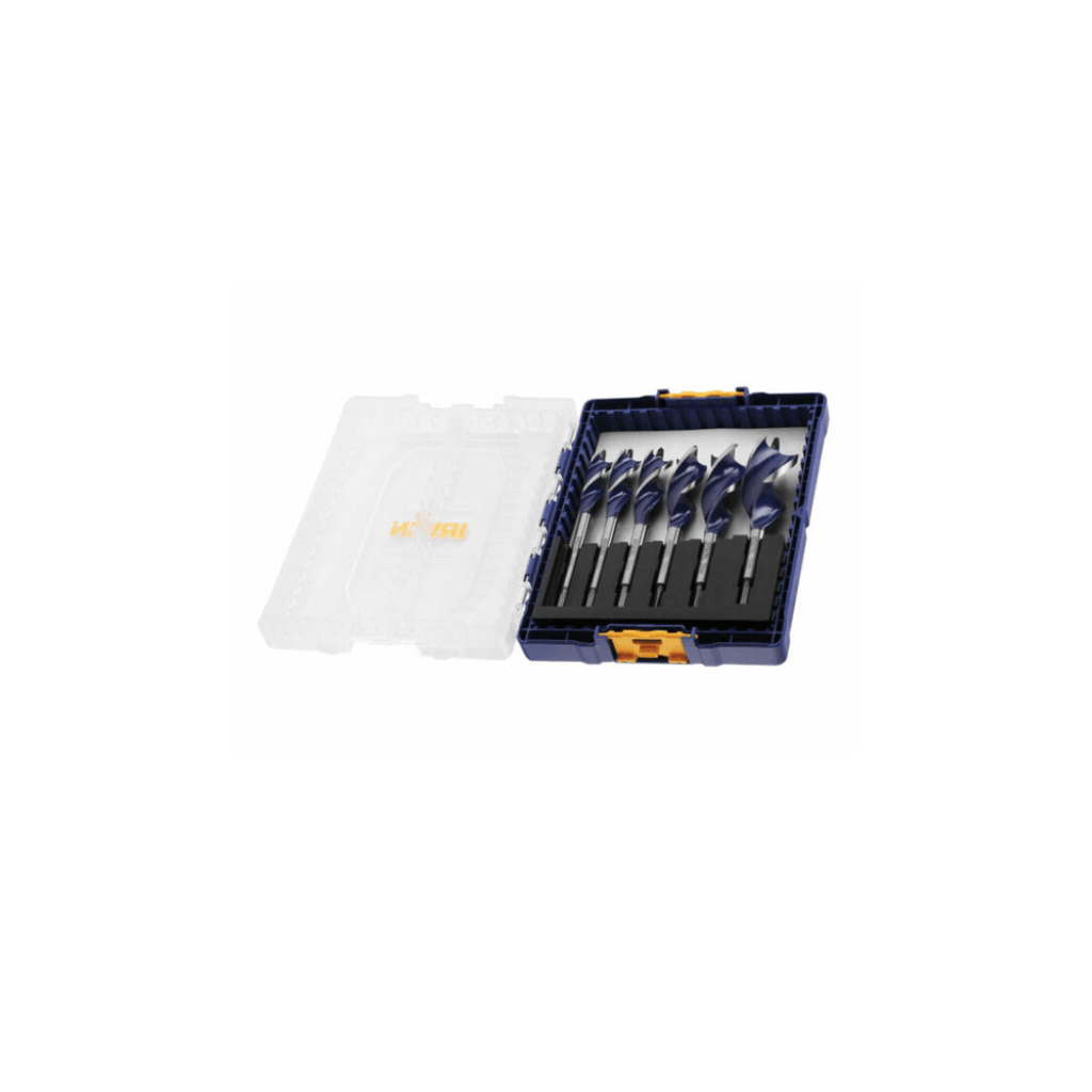 IRWIN BLUE GROOVE 6PCE WOOD BIT SET - Tool Source - Buy Tools and Hardware Online